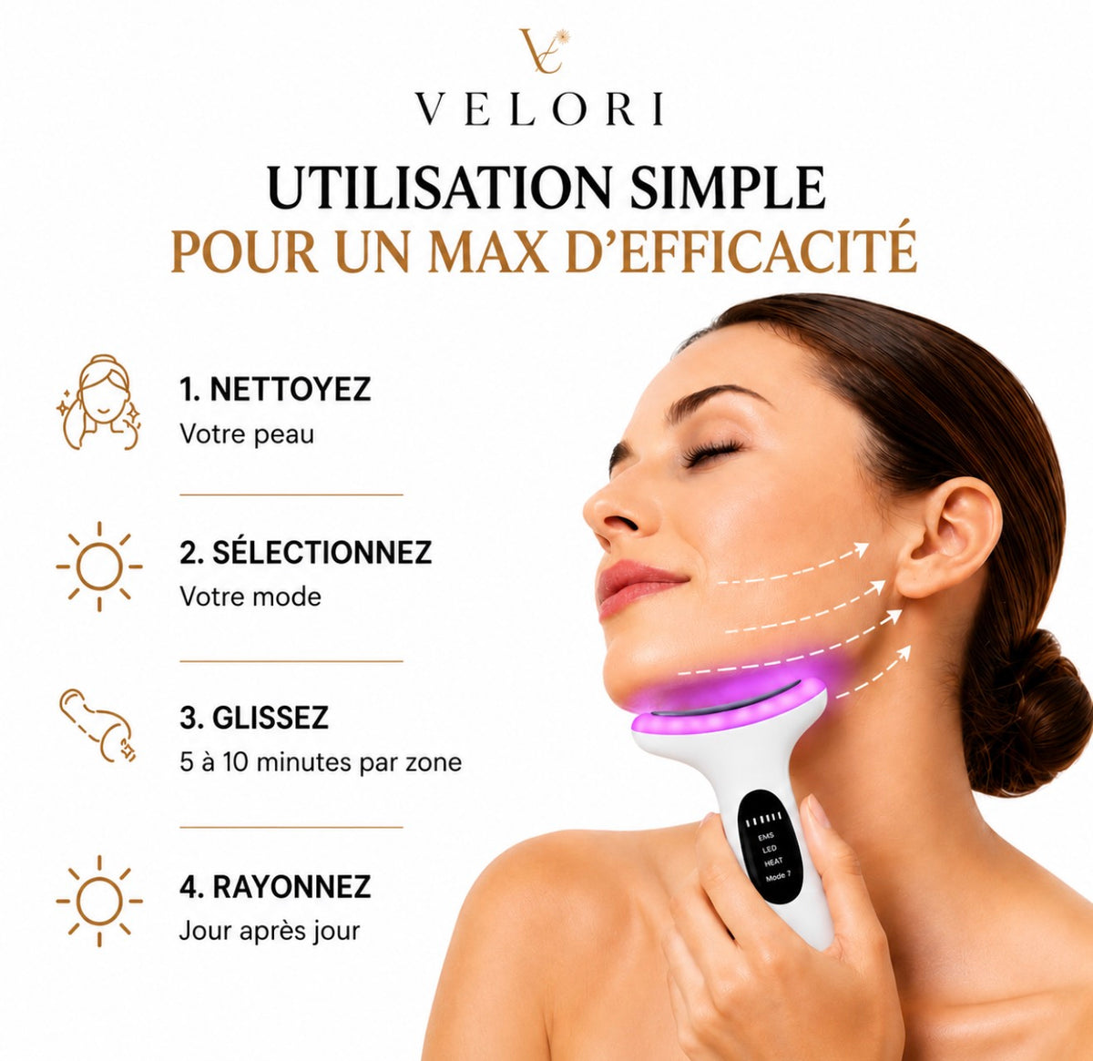 VELORI — Lifting Anti-Âge Visage & Cou